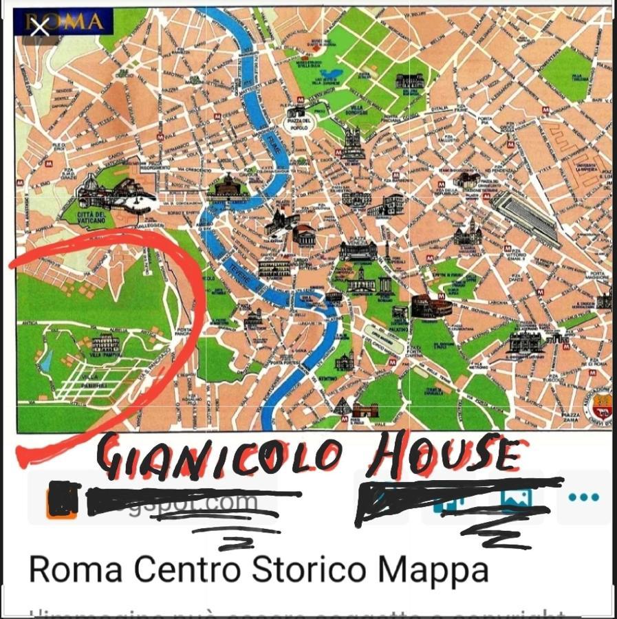 Апартаменты Gianicolo House Рим Экстерьер фото
